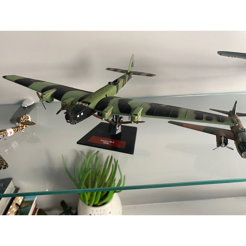 Modellino Aereo Diecast Altaya 1/144 Tupolev TB-3 URSS - Militare - Foto 3