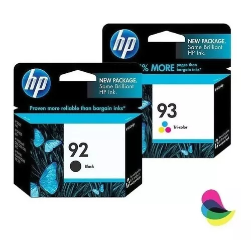 Cartucho De Tinta Original Hp 92 E Hp 93 C3135 C3180 5440