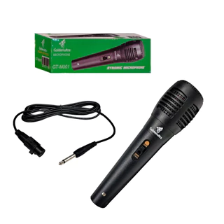 Microfone com Fio Econômico - Qualidade de Som a Preço Acessível