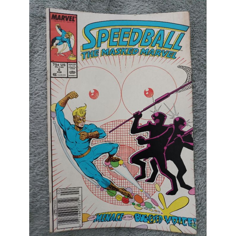 SPEEDBALL: THE MASKED MARVEL