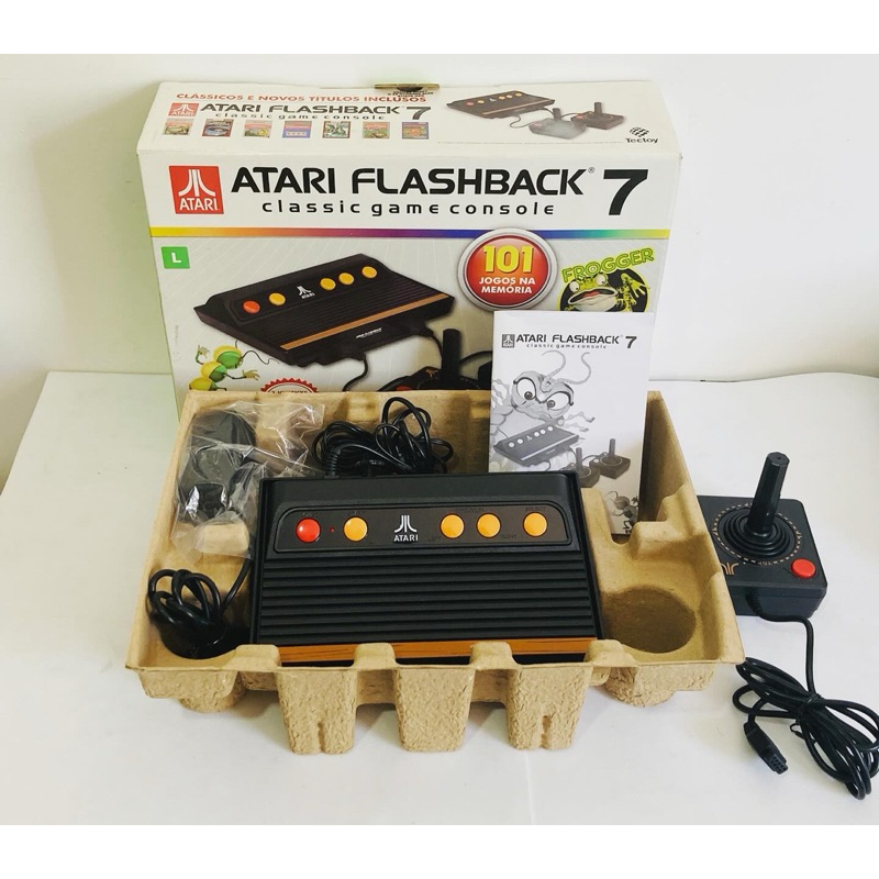 Cabo Duplo Controle Gemini Coleco Atari Usar Jogos 2 Players