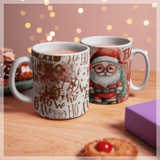 CANECA DE PORCELANA NATAL HOHO #4
