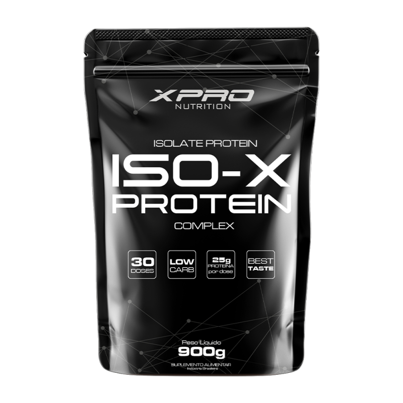 Whey Protein Isolado ISO X 900g – XPRO Nutrition – Whey Baixo Carbo