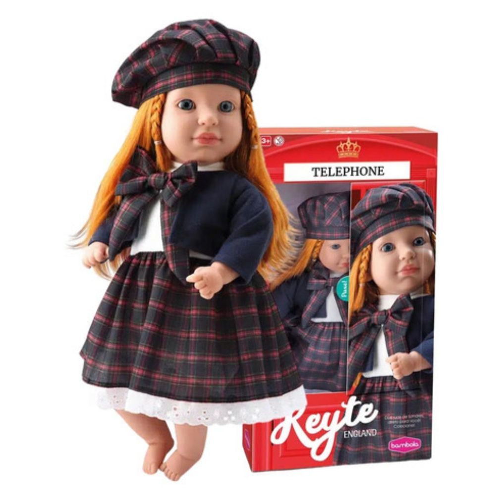 Boneca Keyte Ruiva Delicada Elegante E Fofinha Bambola | Shopee Brasil