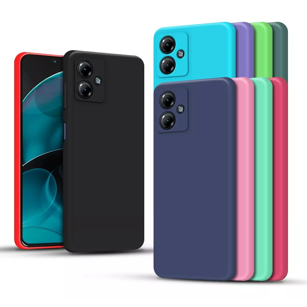 Capa Capinha + Película 3d Compatível Motorola Moto G54