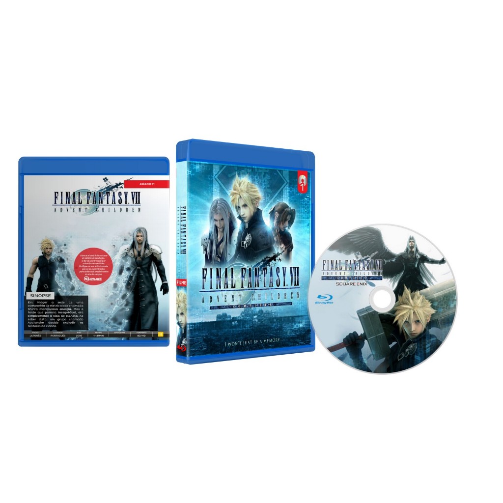 FINAL FANTASY Ⅶ ADVENT CHILDREN ADVENT … Final Fantasy Vii: Advent Children | Amazon.com.br