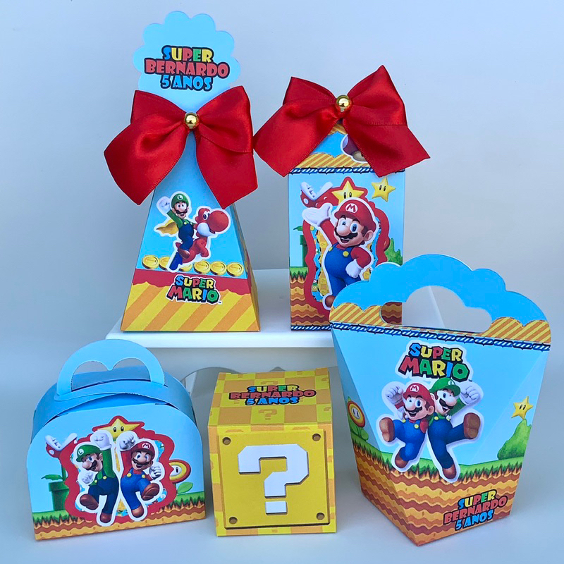 Kit Festa Personalizada Super Mario Bros