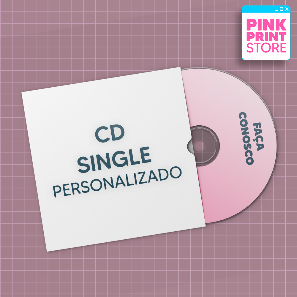 CD SINGLE PERSONALIZADO (ESTILO LUVINHA SUPER SLIM) | Shopee Brasil
