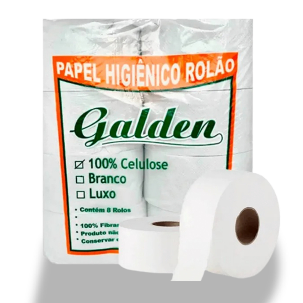 Papel Galden Institucional - 100% Celulose Folha Simples