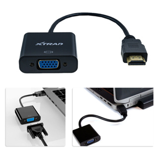 Cabo Adaptador Conversor Hdmi Vga P2 Audio