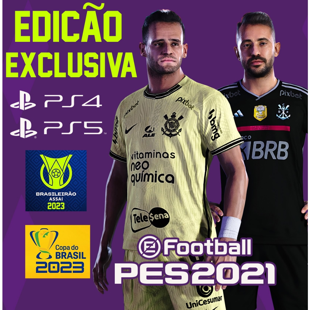 Efootball Pes 2021 Season Update Ps4 Mídia Física Novo Ptbr