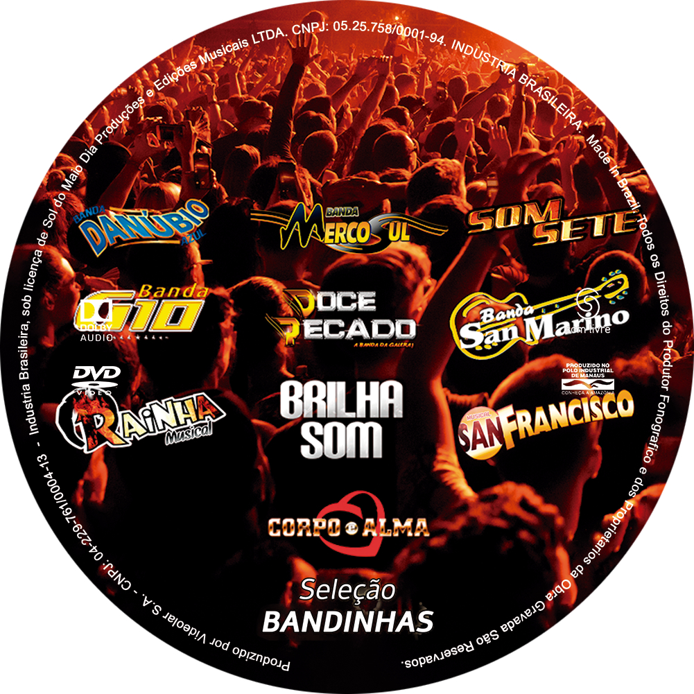 DVD - Seleção Bandinhas (Áudio Visual) | Shopee Brasil