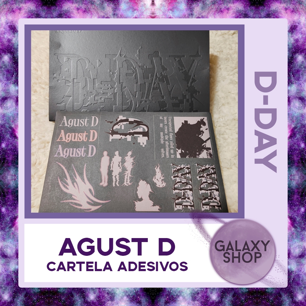 D-Day - Suga Agust D - Oficial Cards | Shopee Brasil