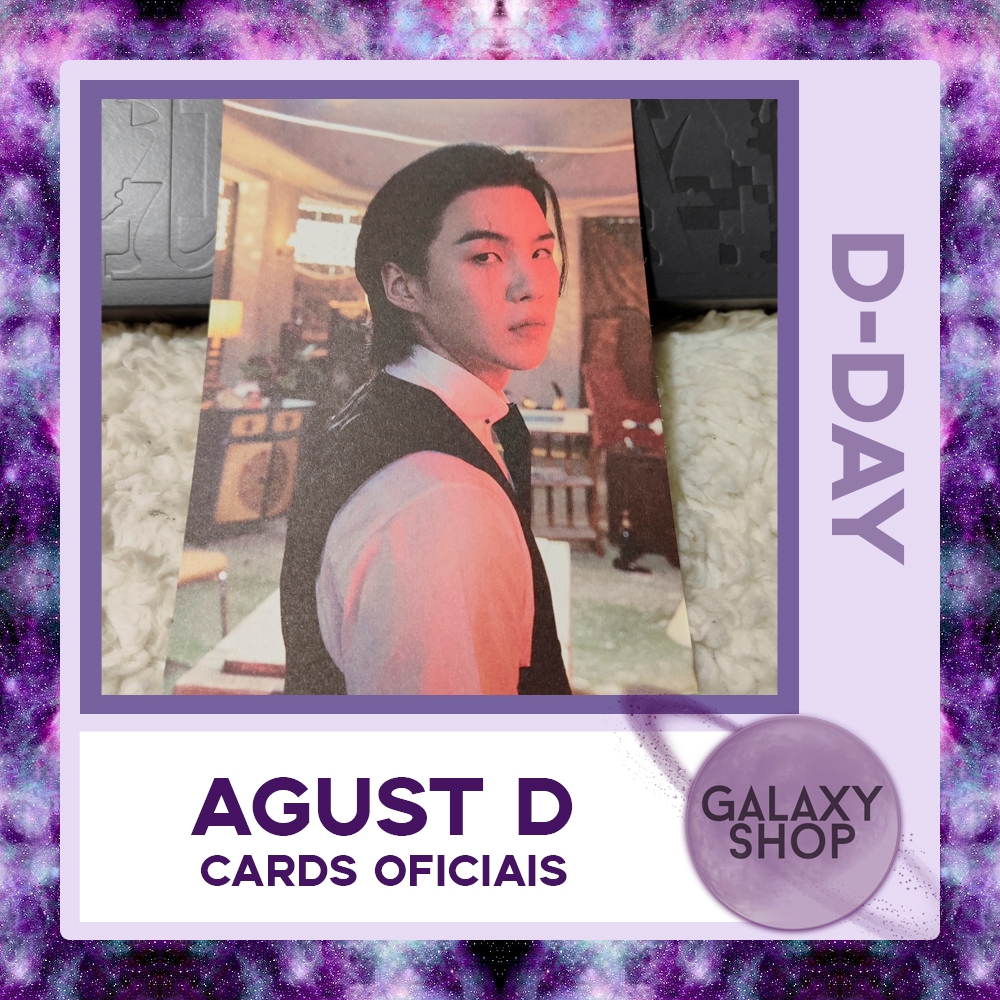 D-Day - Suga Agust D - Oficial Cards | Shopee Brasil