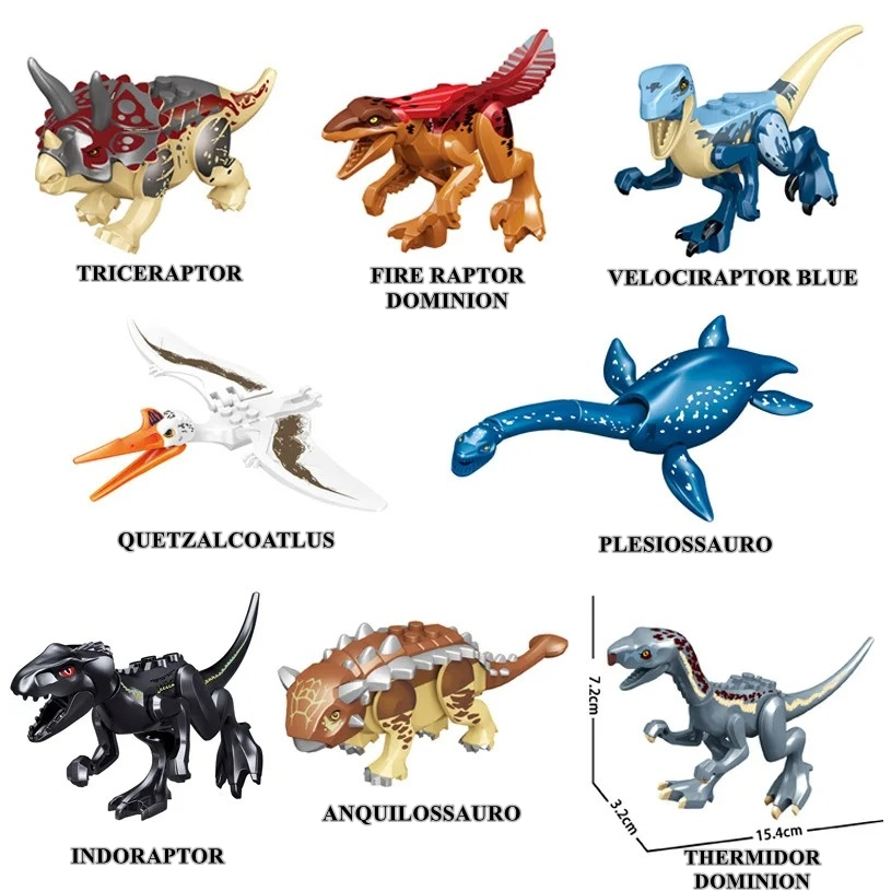 Jurassic World Dinossauros Mordedores Gigantes sortimento - MATTEL