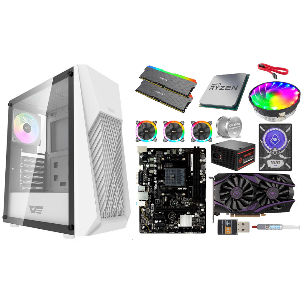 Computador Pichau Gamer Graphorn, AMD Ryzen 3 3200G, 8GB DDR4, SSD 120GB