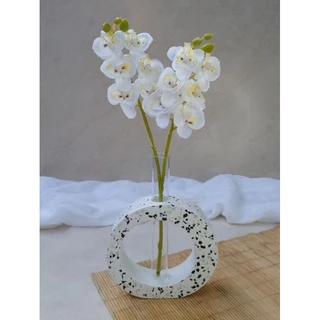 vaso solitário circular/retangular granilite aesthetic decoração