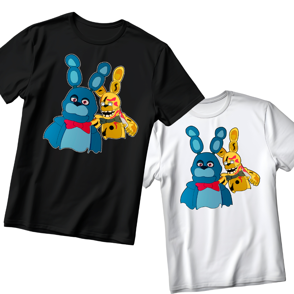 Camiseta Tradicional Fnaf Five Night At Freddys Filme