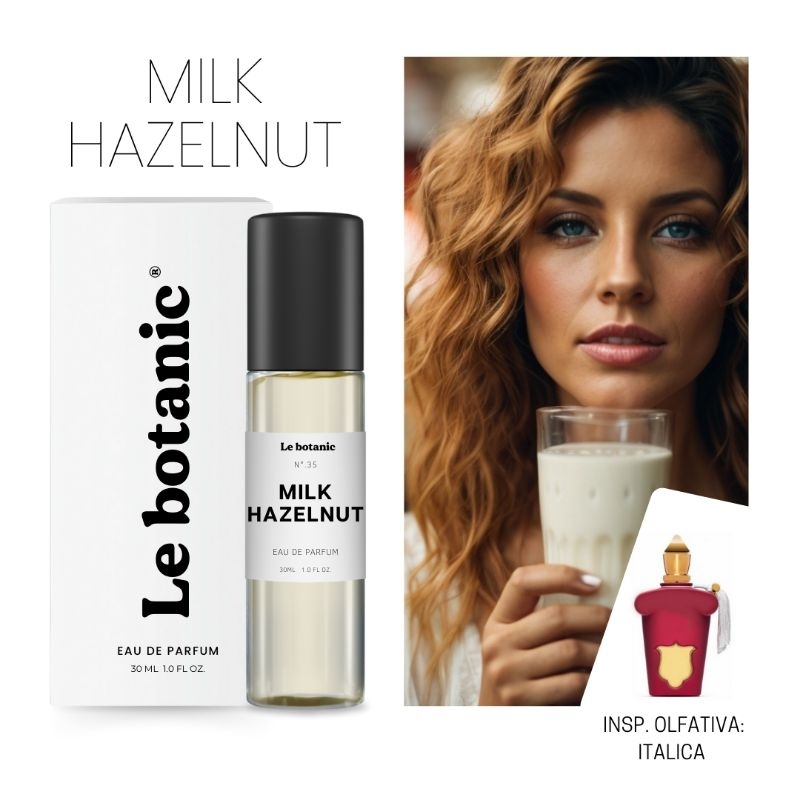 Perfume Milk Hazelnut Le botanic EDP Travel Size 30ML Insp