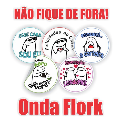 FLORK: 100 Adesivos para a Hora da Gravata