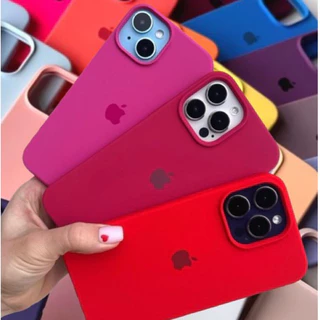 Capinha Case iPhone 15 pro e 15 pro max Apple iphone Silicone Nao Risca Interior Aveludada Qualidade Premium