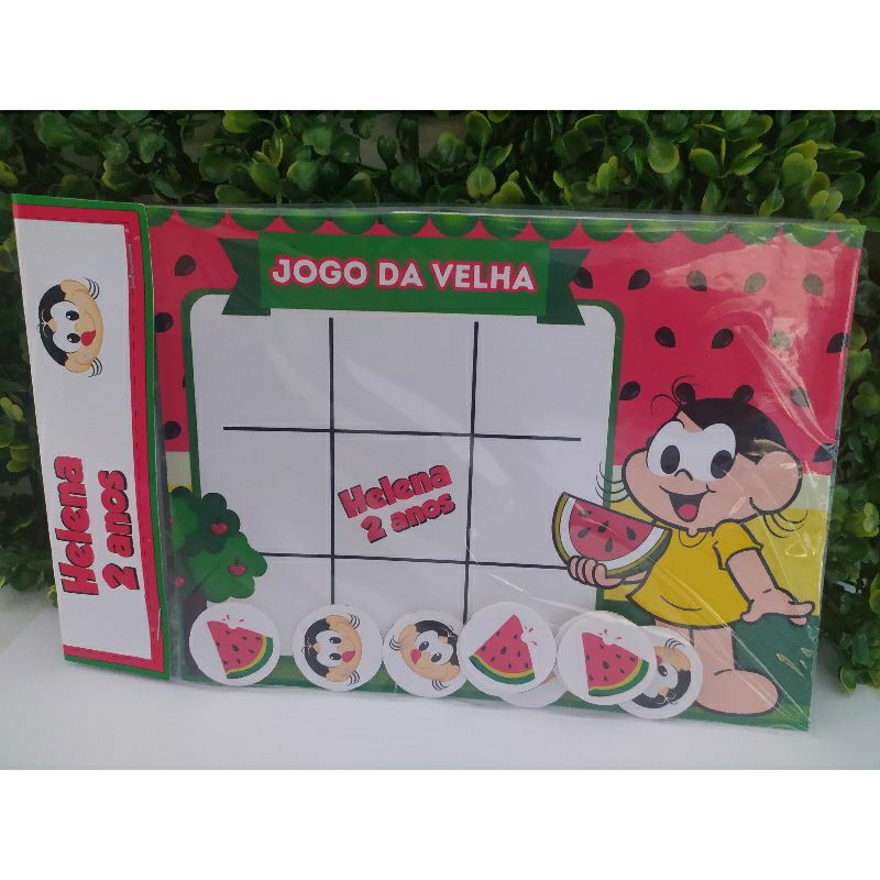 20 Jogos Da Velha Personalizados Lembrancinha Festa Infantil