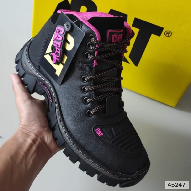 Bota Caterpillar Feminina Tenis Adventure Coturno Promocao Caminhada Barato