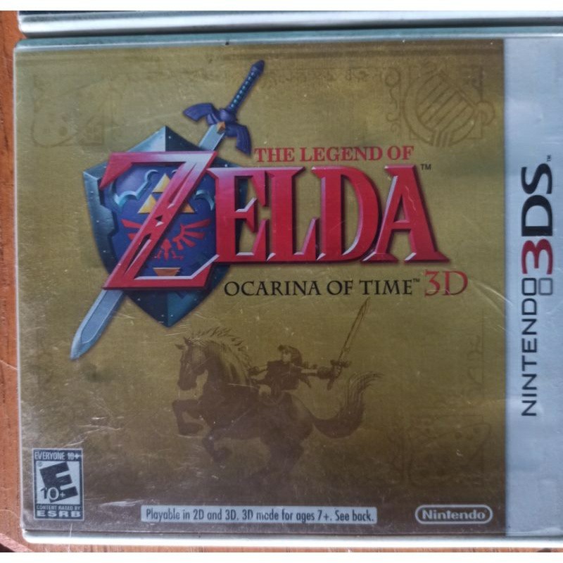 Jogo The Legend Of Zelda Ocarina Of Time 3d 3ds Midia Fisica