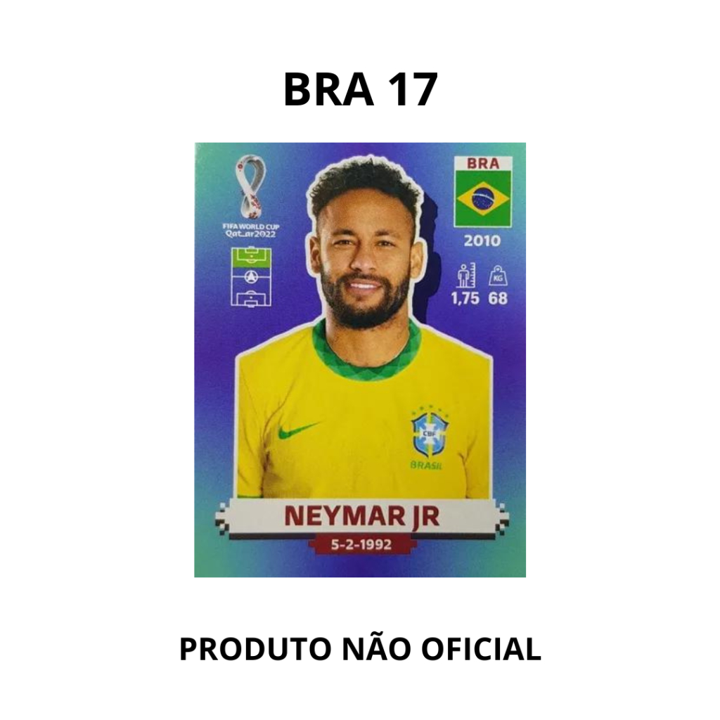 Figurinha do Kylian Mbappé da França (FRA 19) da Copa do Mundo do Qatar  2022 - Item de Coleção Original Panini