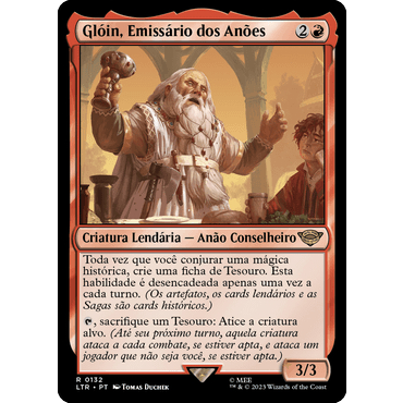 Glóin, Emissário dos Anões - Magic The Gathering