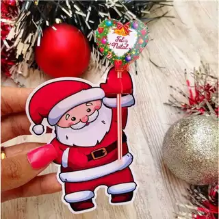 Papai Noel com Pirulito