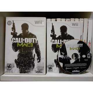 produto jogo call of duty modern warfare 3 nintendo wii midia