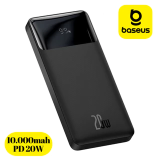 Power Bank Baseus Portatil 10000mah 20w Original + Quick Charger 3.0