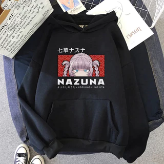 Moletom Blusa Yofukashi no Uta Nazuna Mangá japonês REF 1560