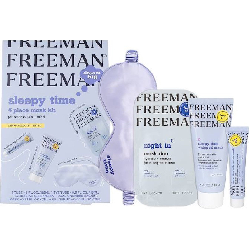 Freeman sleeppy time kit | Shopee Brasil