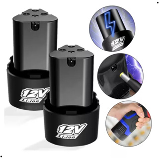 2 und Bateria Para Parafusadeira 12V Lítio 1,3Ah Recarregável