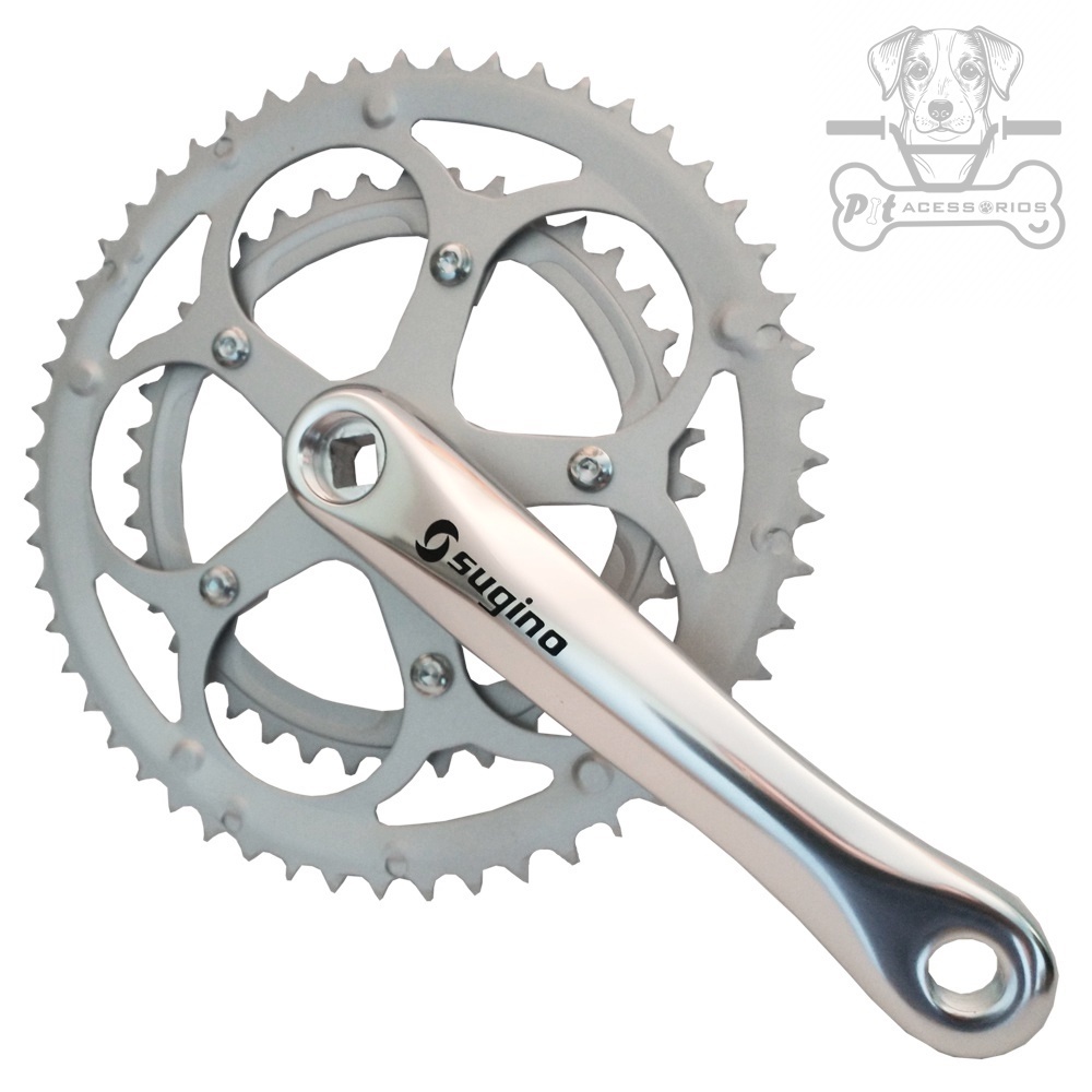 Pédalier Triple VTT CODA Par Sugino – 170mm, 22/32/42 Dents, Cannondale
