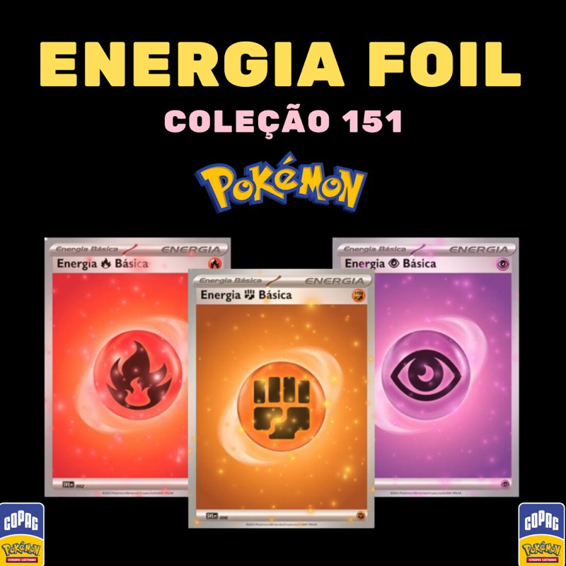 Pokemon Energia De Fogo Fire Energy Reverse Foil Promo Frete