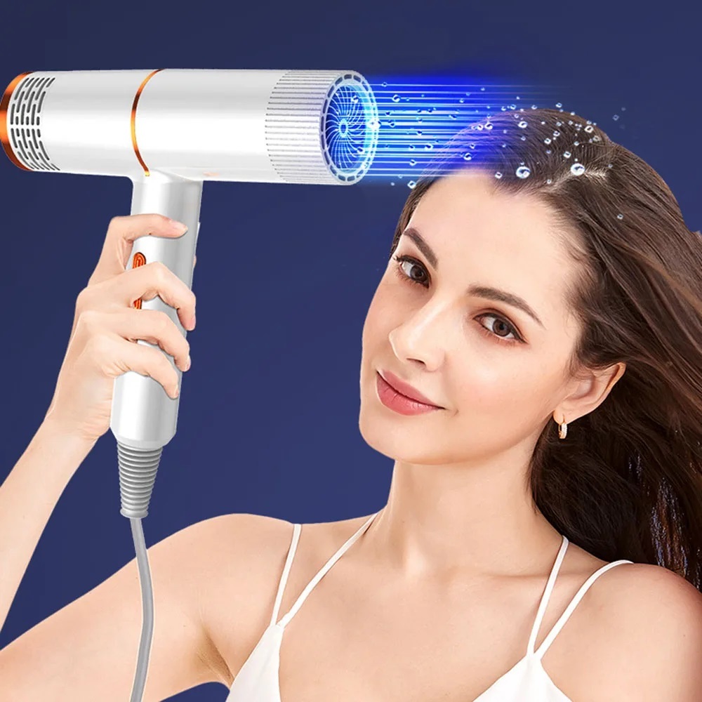 Secador De Cabelo Profissional Secadores Vento Quente e Frio Salão de Beleza