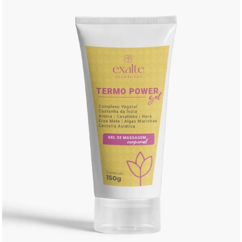 TERMO POWER GEL 150 g EXALTE COSMETICOS | Shopee Brasil