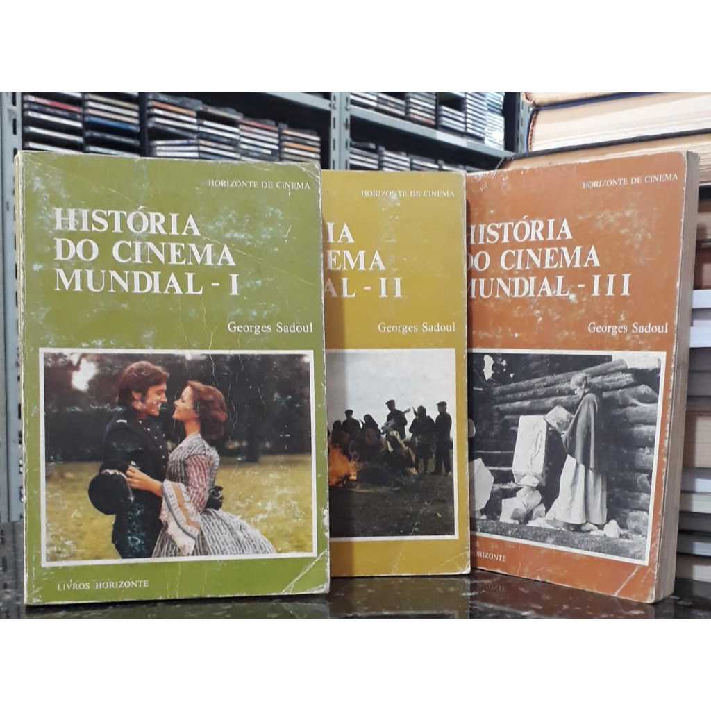História do Cinema Mundial - 3 Volumes - Horizonte de Cinema Georges ...