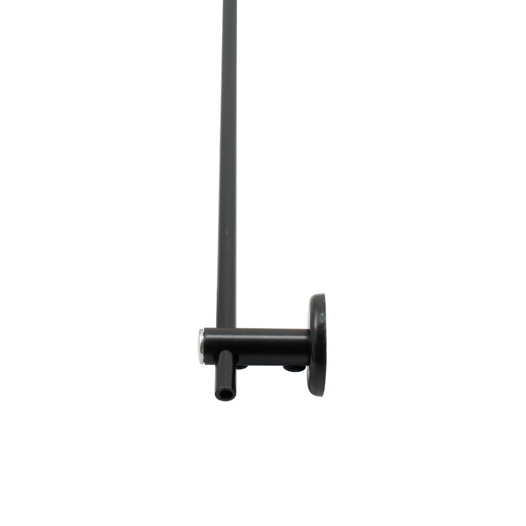 Porta Toalha De Banho Toalheiro Reto De 65cm Preto fosco O Maior Da Categoria