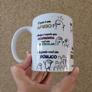 Caneca - O que é um amigo?