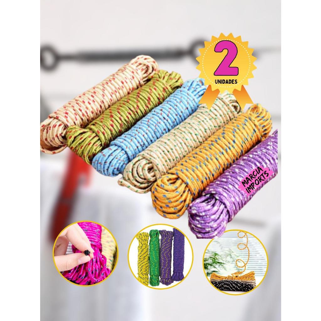 Corda In Nylon Intrecciato 4mm X 20m - Multiuso Per Campeggio, Fai Da Te, Sopravvivenza E Giardino - Resistente E Impermeabile