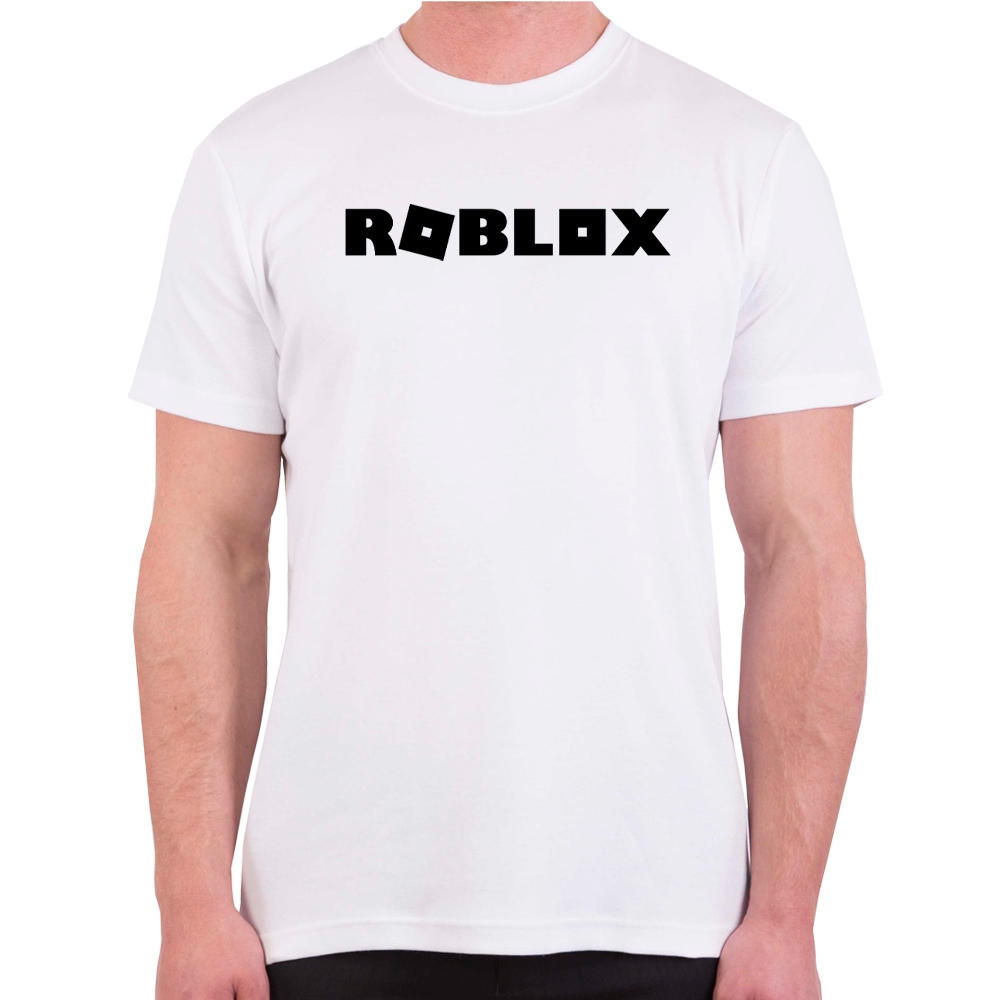 Camiseta Roblox Logo Preto Ah01895