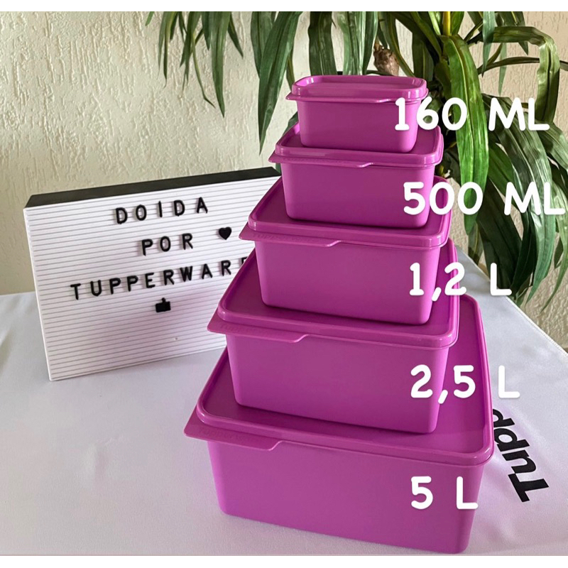 Kits Basic Line Tupperware. | Shopee Brasil