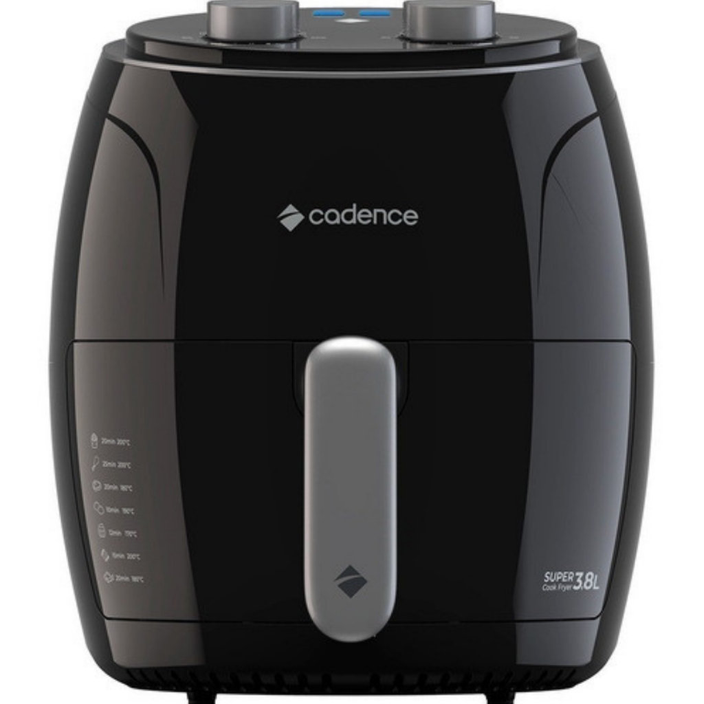 Air Fyer Fritadeira Sem Óleo Super Cook Fryer Frt410 3,8 Cadence 110v ou 220v