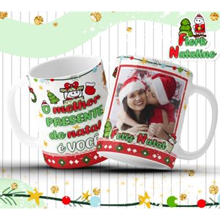Caneca Flork Natal - Personalizada