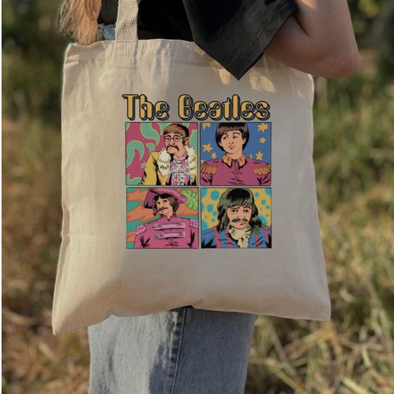 Bolsa Feminina Praia Ecobag The Beatles