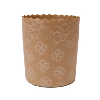 Forma Para Panetone 10 Unidades Kraft - CONTÉM VARIAÇÃO
